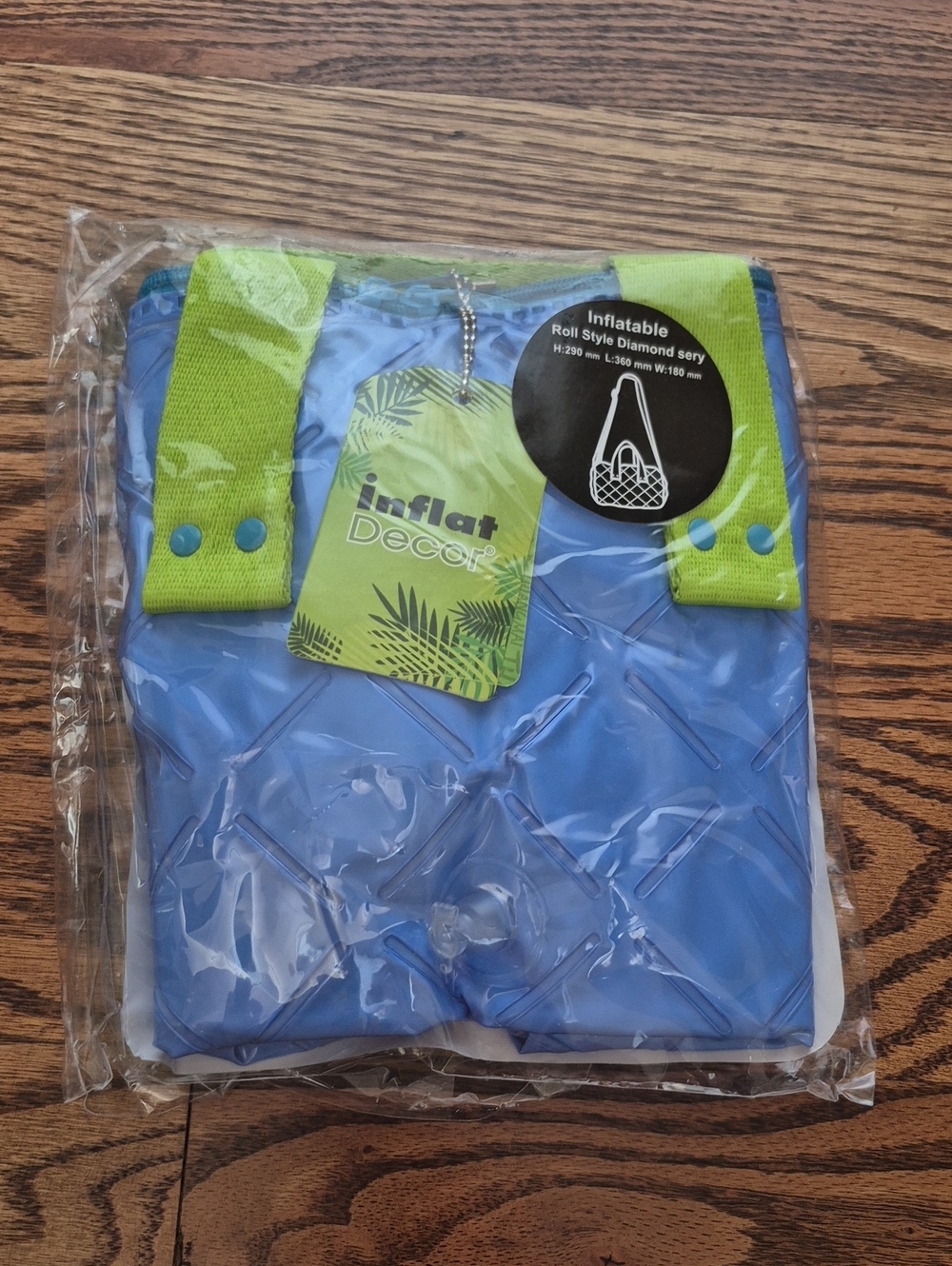 Inflatable Roll-Style Diamond BUBBLE Duffle Bag